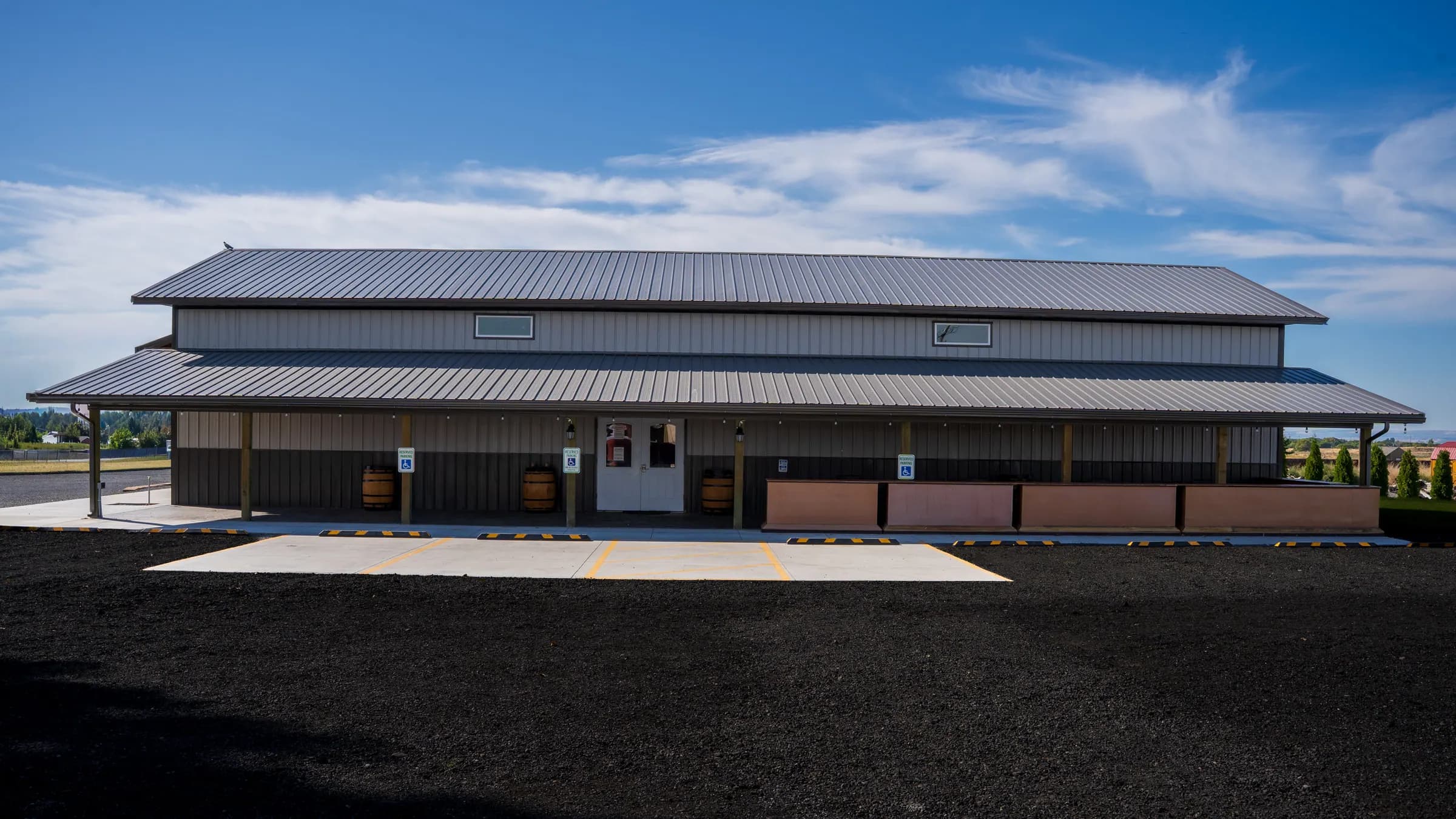 El Rancho Event Center building exterior in Othello, WA