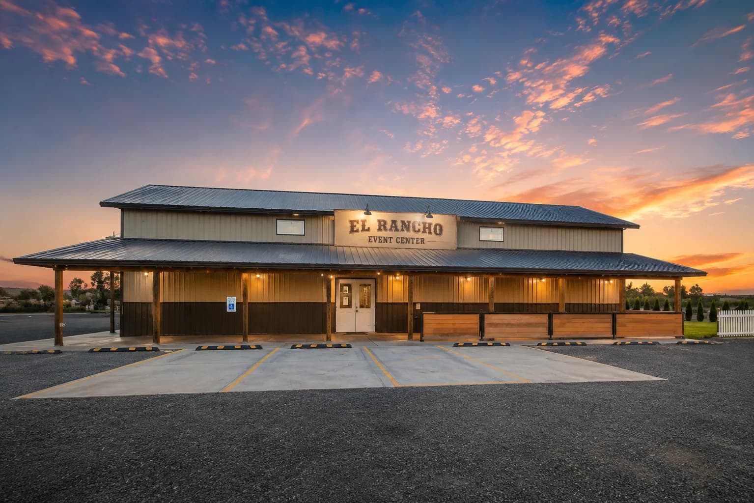 Wedding reception at El Rancho Event Center, an event venue in Othello, WA