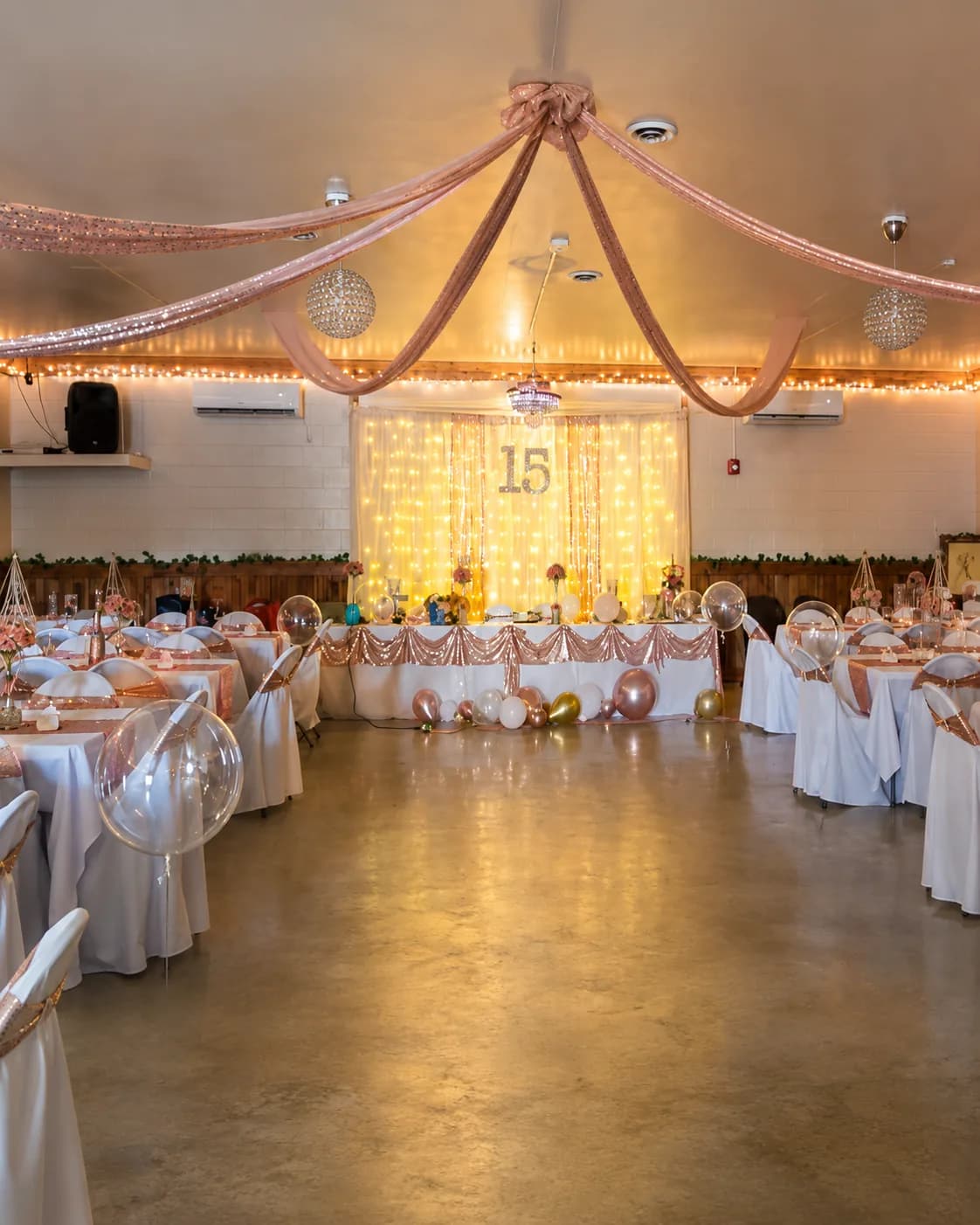 Quinceañera celebration at El Rancho Event Center in Othello, WA